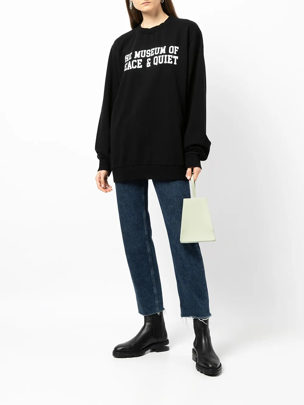 фото Museum of peace & quiet толстовка с логотипом
