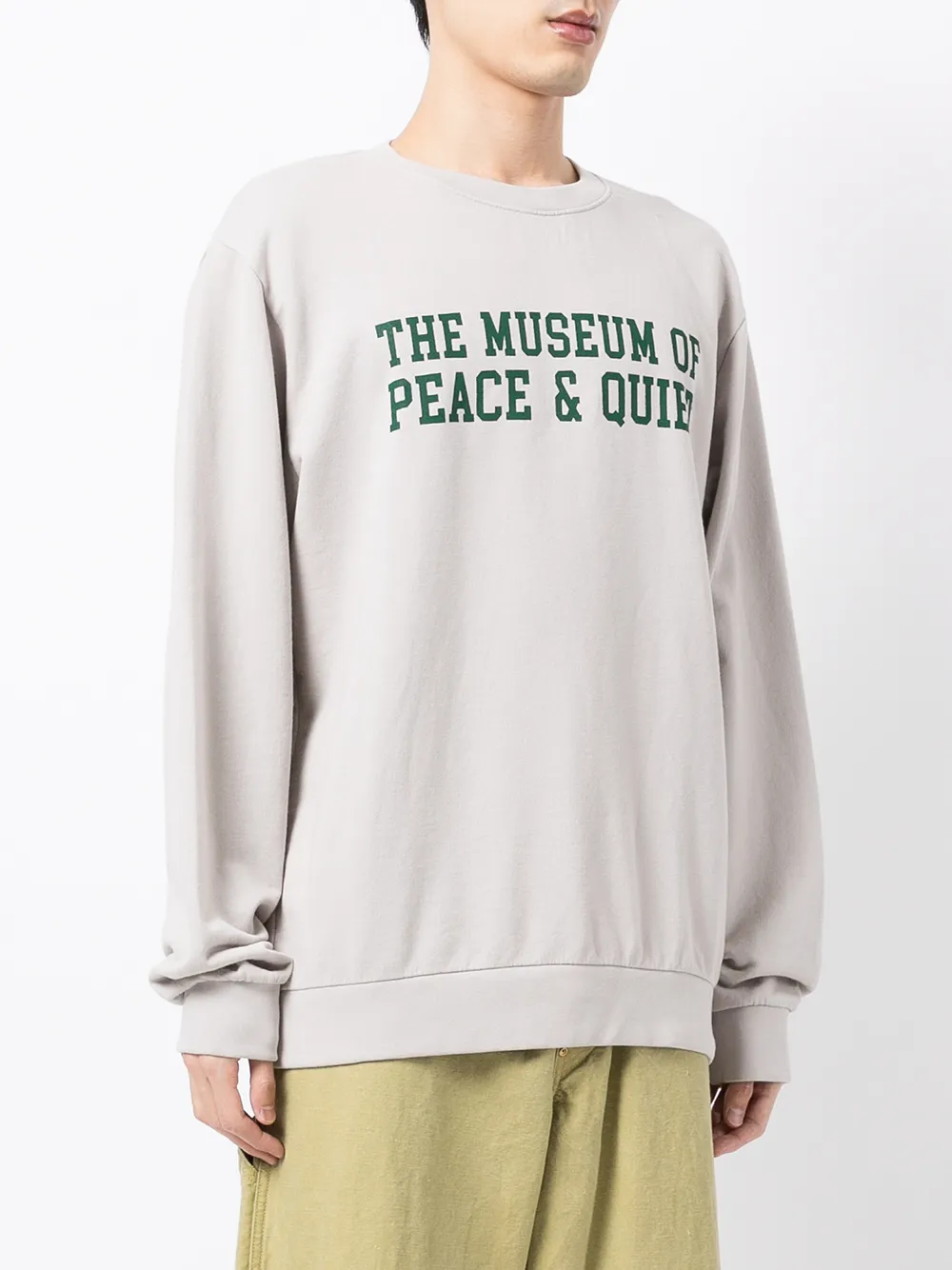 фото Museum of peace & quiet толстовка с логотипом