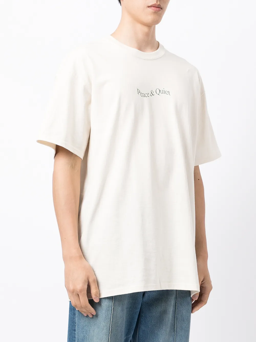 фото Museum of peace & quiet футболка оверсайз с логотипом