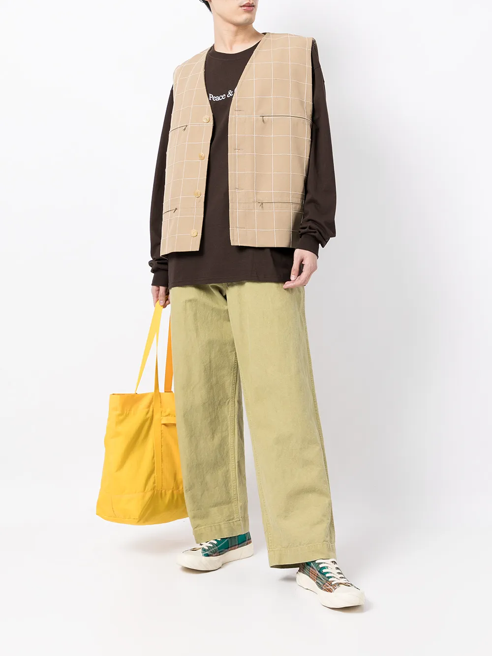 фото Museum of peace & quiet футболка с длинными рукавами и логотипом