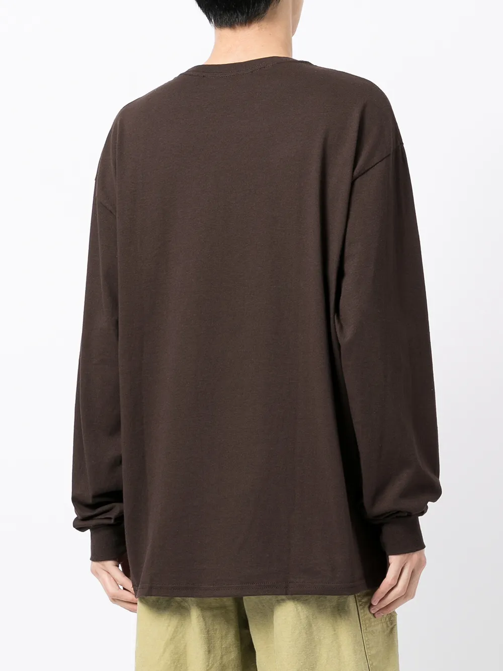 фото Museum of peace & quiet футболка с длинными рукавами и логотипом