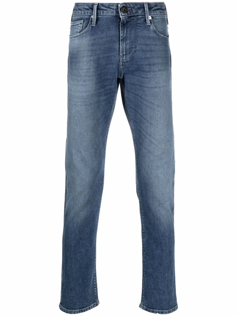 фото Emporio armani узкие джинсы средней посадки