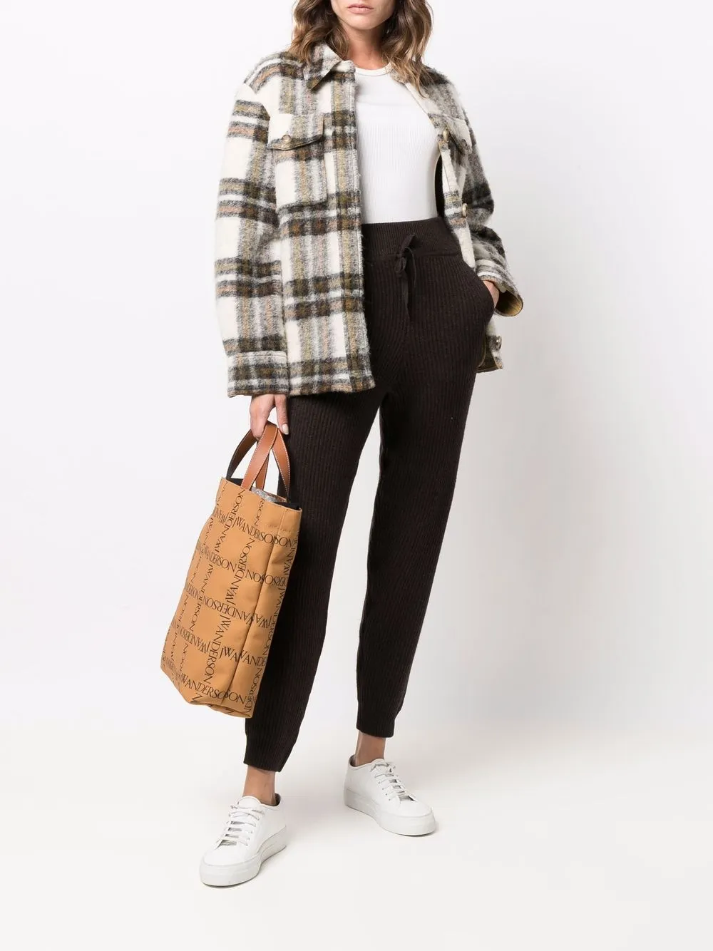 фото Rag & bone кашемировые брюки с кулиской