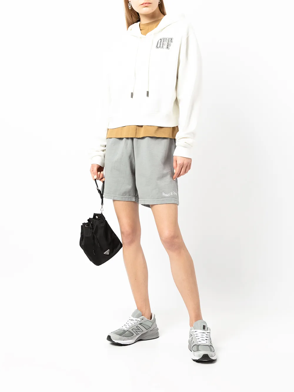 фото Museum of peace & quiet шорты из джерси с логотипом