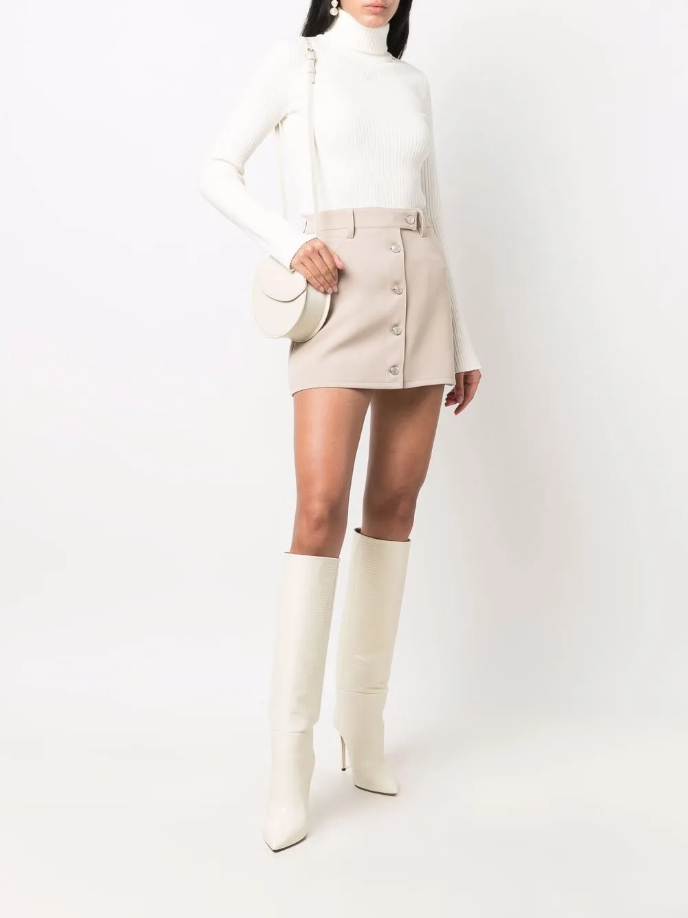 фото Courrèges мини-юбка workwear