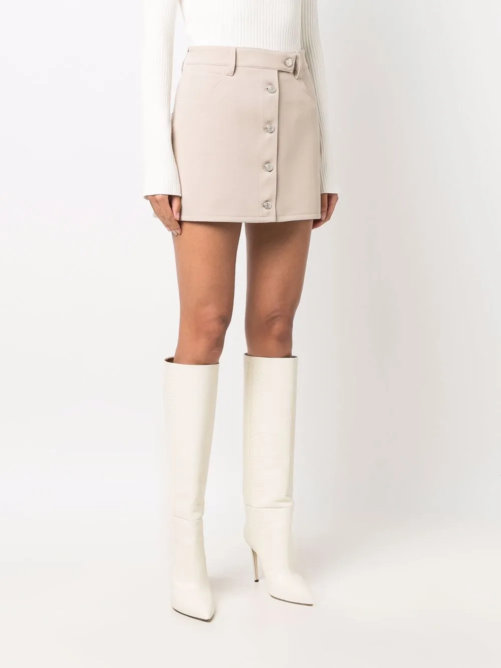 фото Courrèges мини-юбка workwear