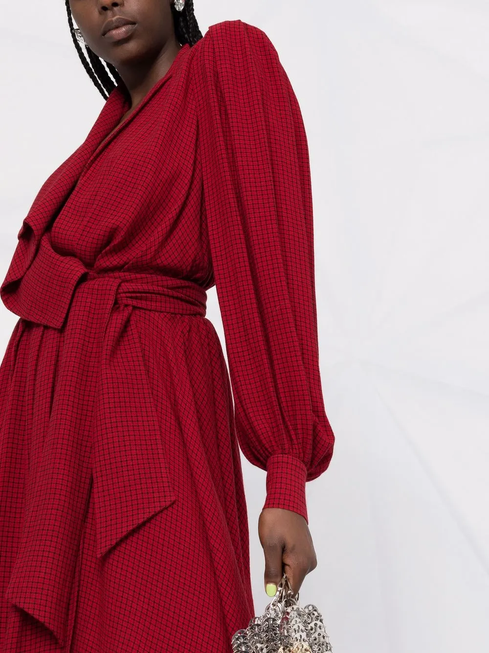 фото Alexandre vauthier платье с драпировкой