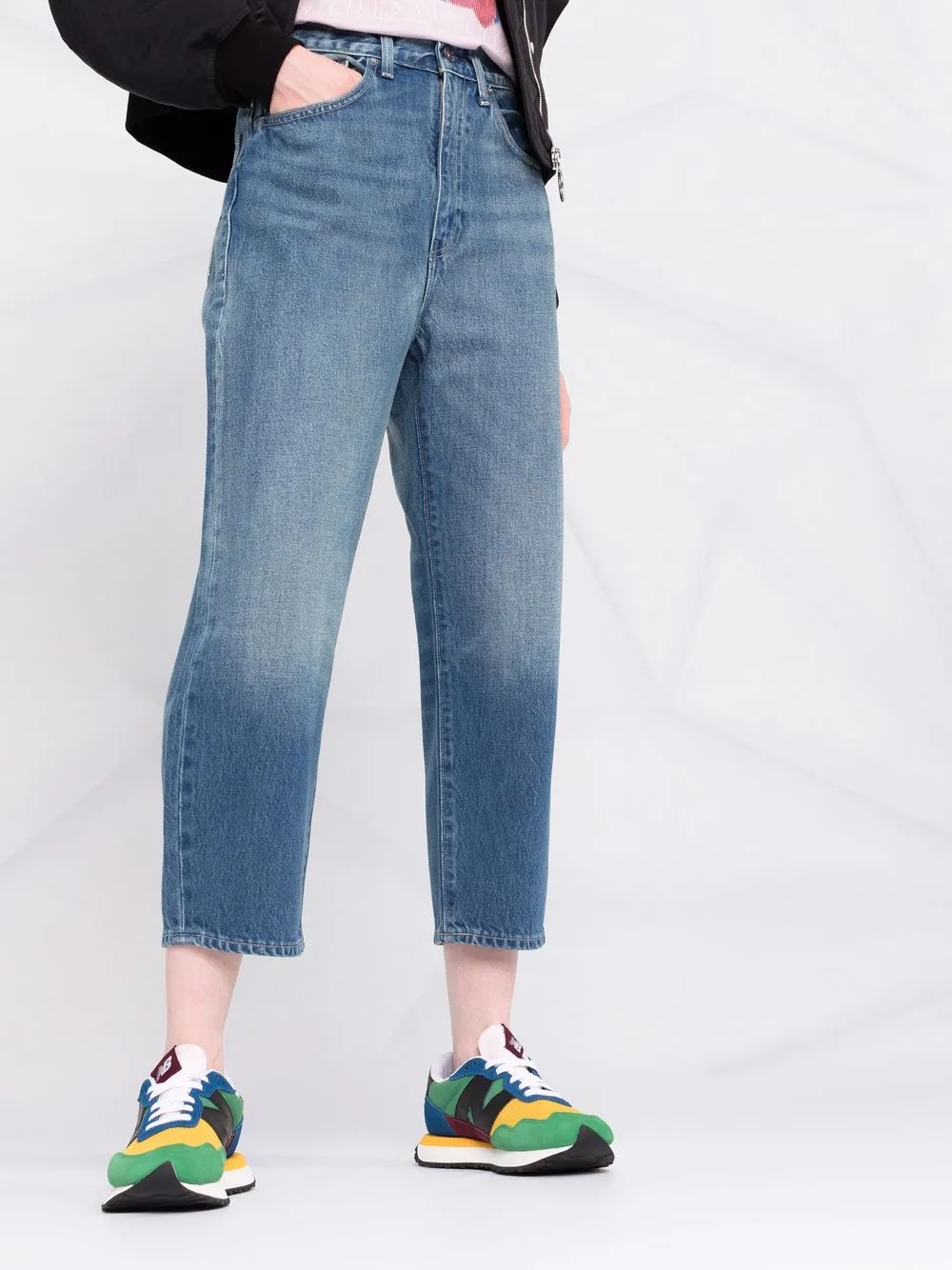 фото Levi's: made & crafted зауженные джинсы barrel с завышенной талией