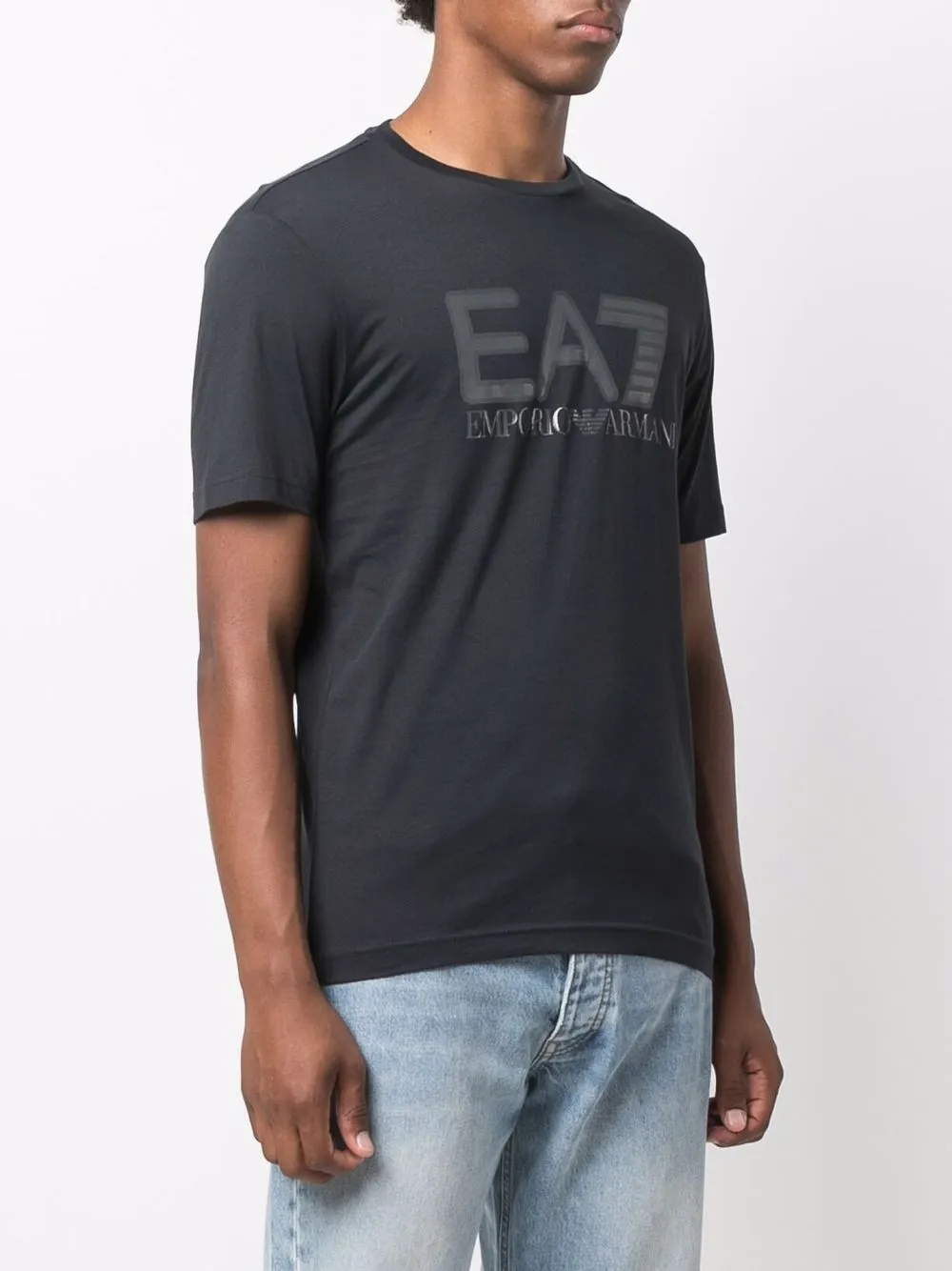 фото Ea7 emporio armani футболка с логотипом