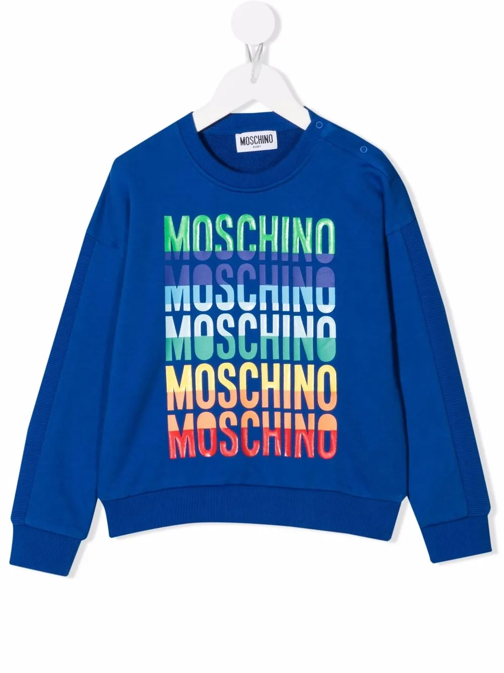 фото Moschino kids толстовка с логотипом