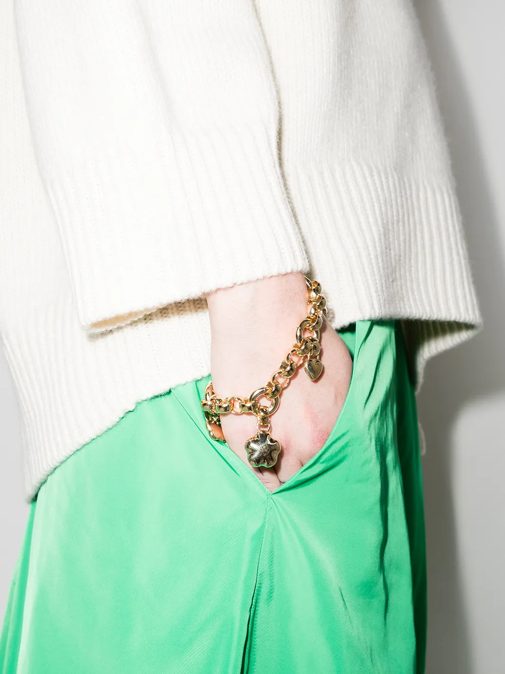 фото Laura lombardi браслет fiorella с подвесками