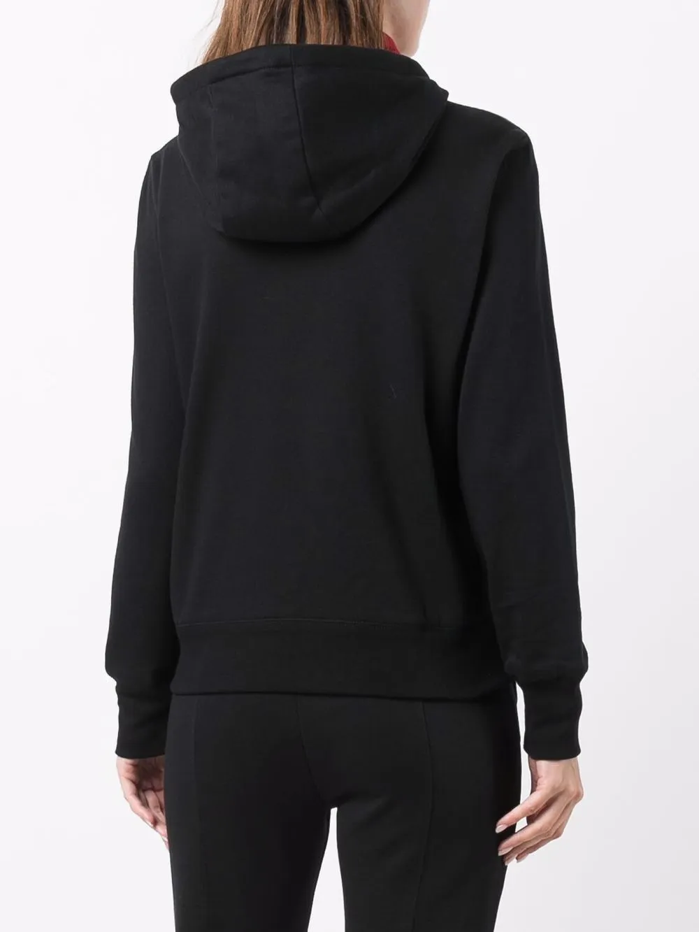 фото Moncler худи на молнии с поясом