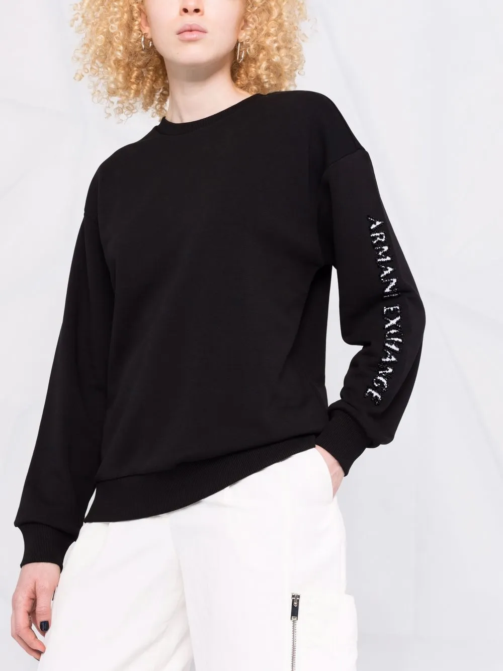 фото Armani exchange толстовка с логотипом