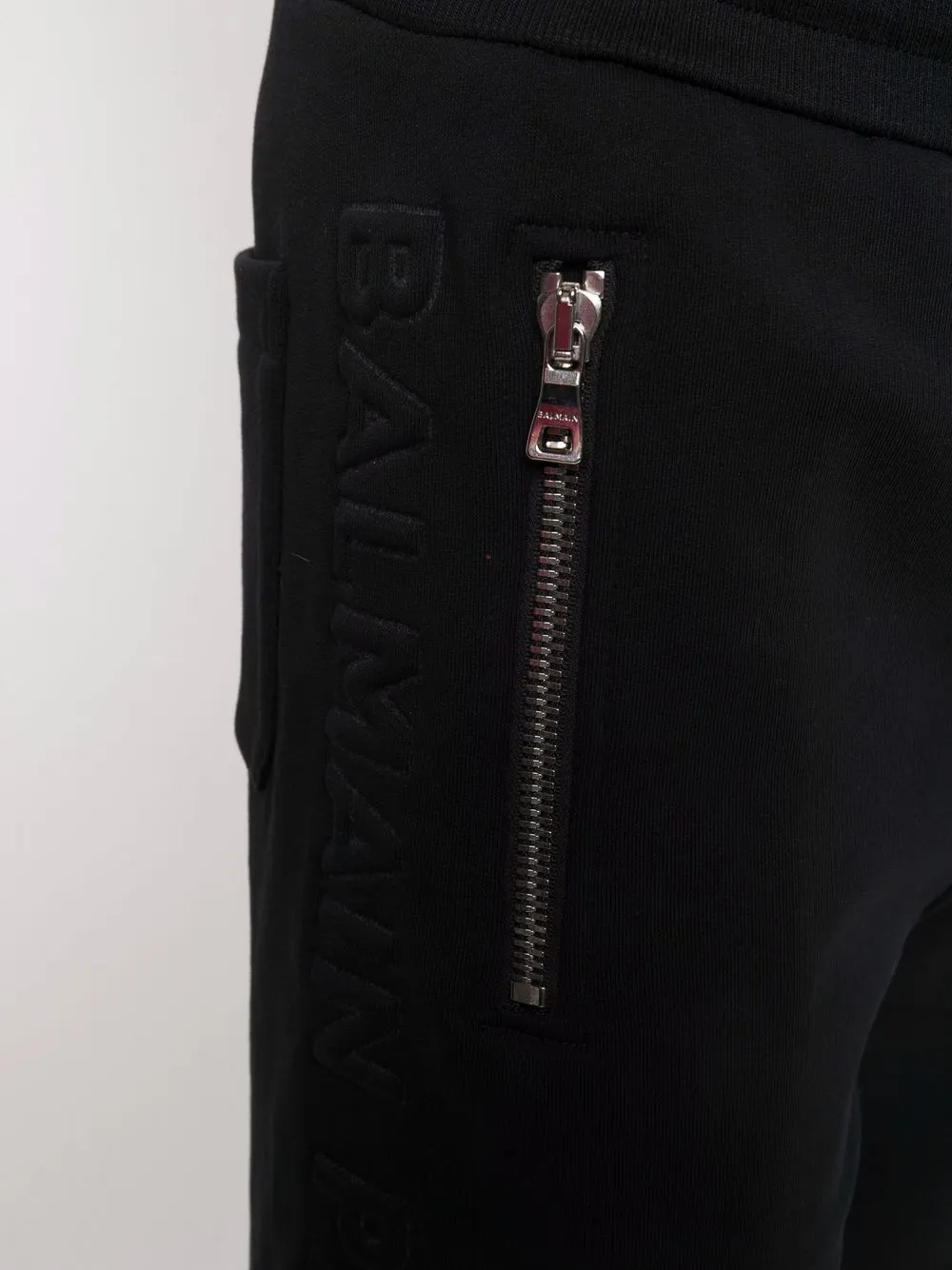 фото Balmain шорты-бермуды с тисненым логотипом