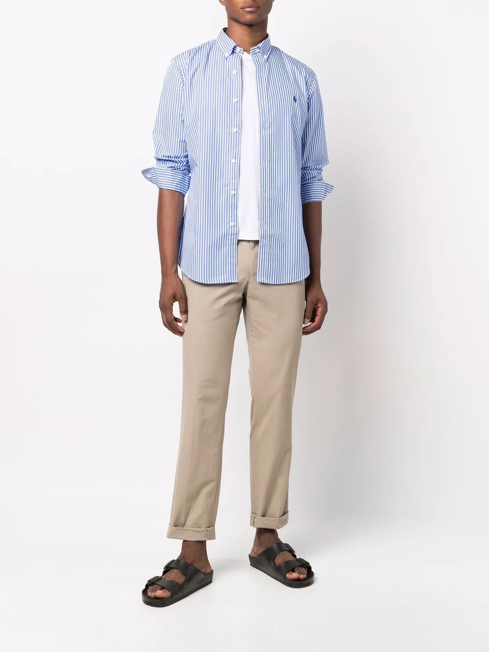 фото Polo ralph lauren рубашка с вышивкой