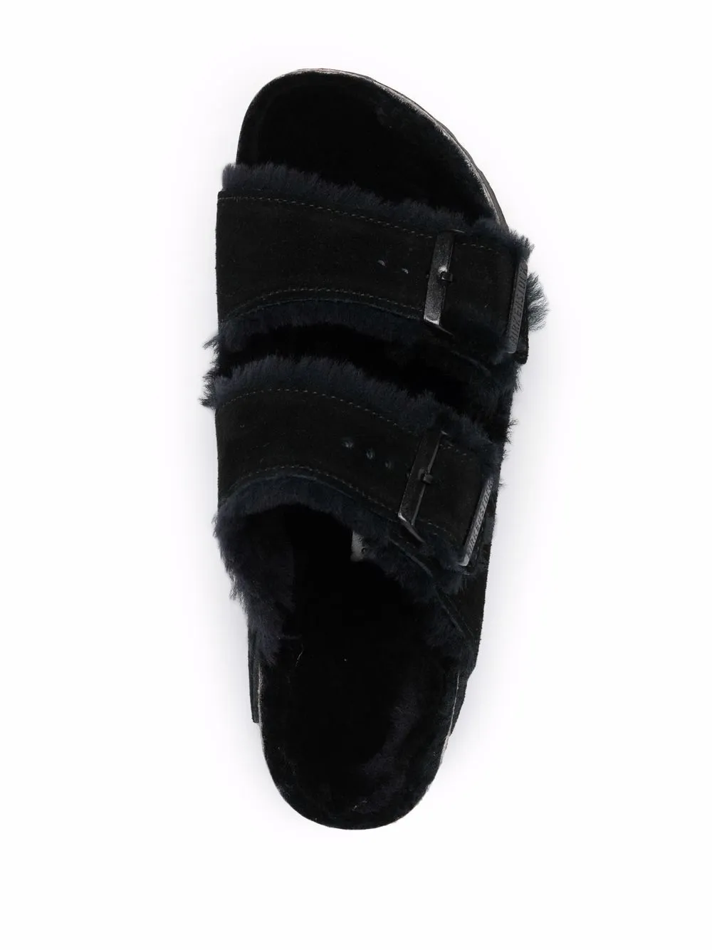 фото Birkenstock сандалии arizona с отделкой из овчины