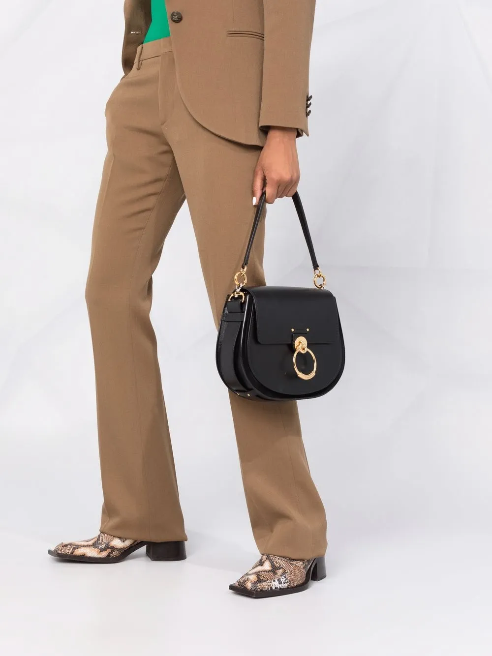 фото Etro расклешенные брюки строгого кроя