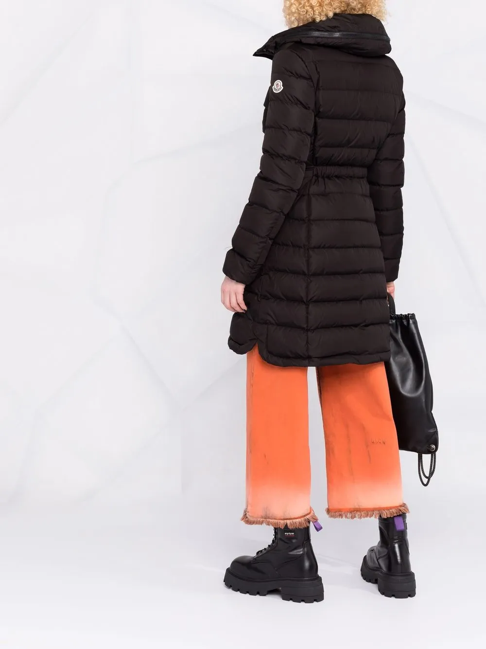 фото Moncler пуховик flammette