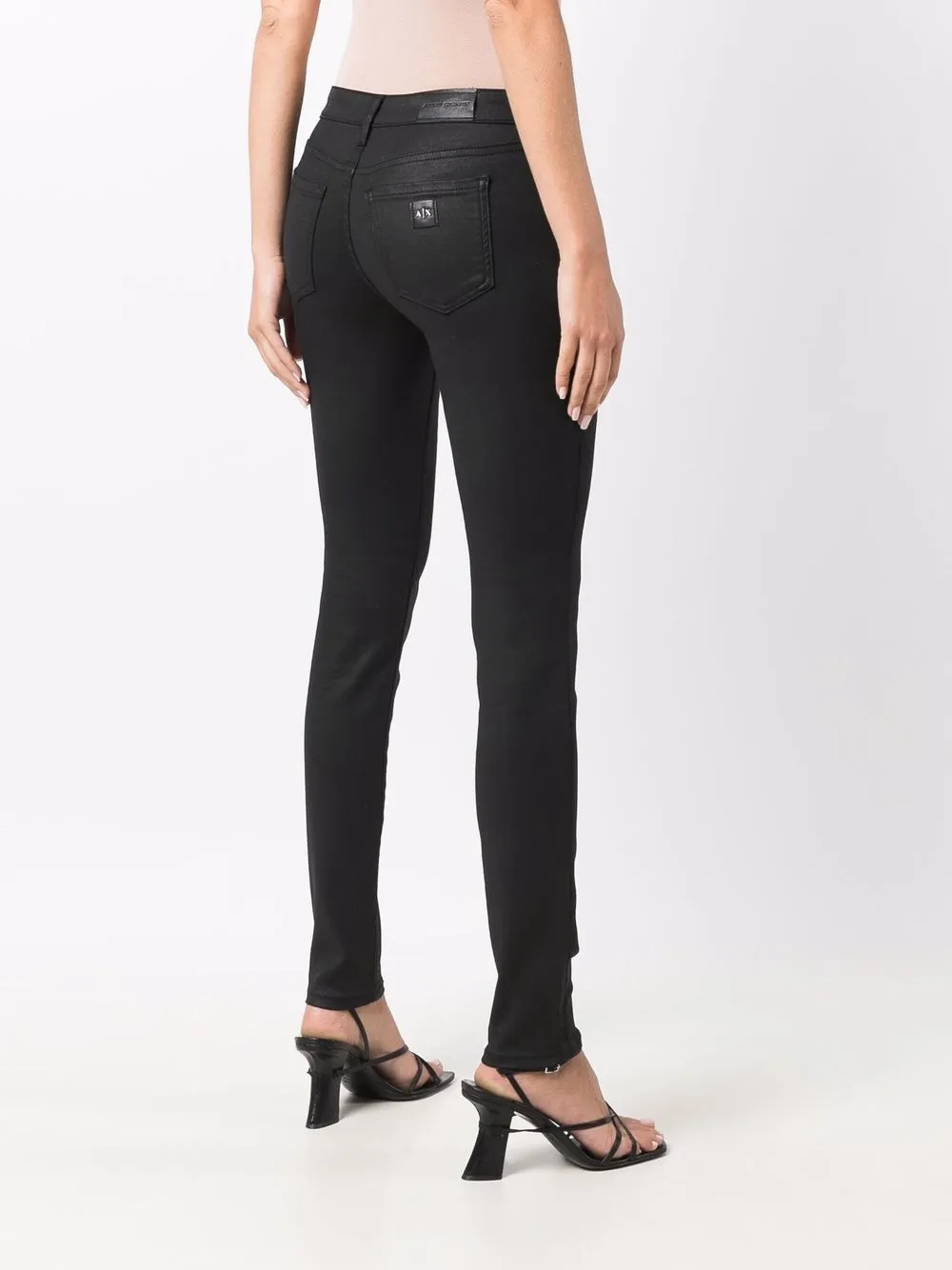 фото Armani exchange вощеные джинсы