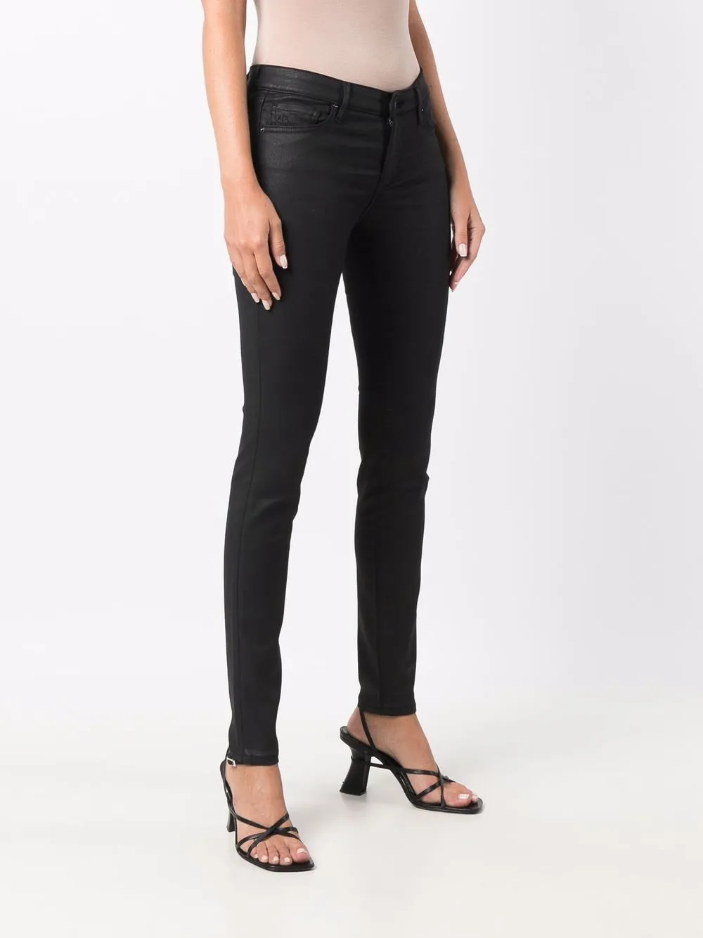 фото Armani exchange вощеные джинсы