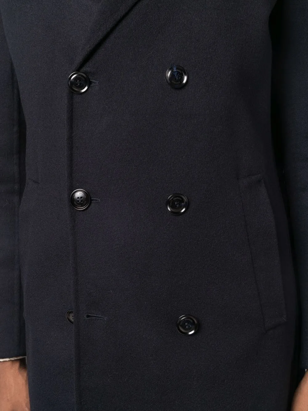 фото Brett johnson двубортное пальто на пуговицах