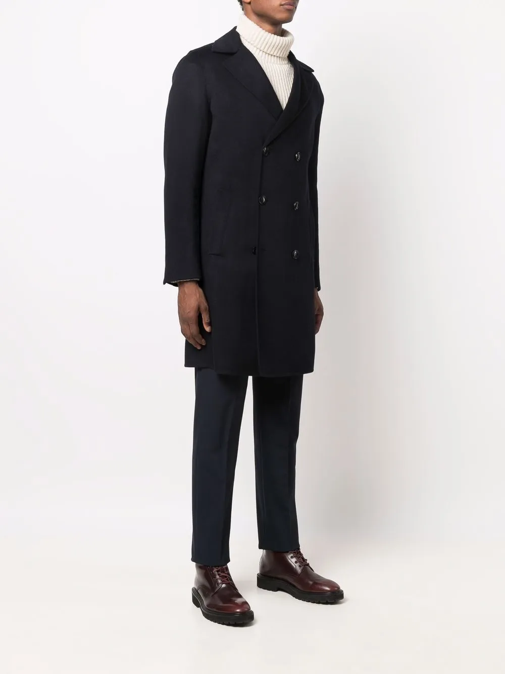 фото Brett johnson двубортное пальто на пуговицах