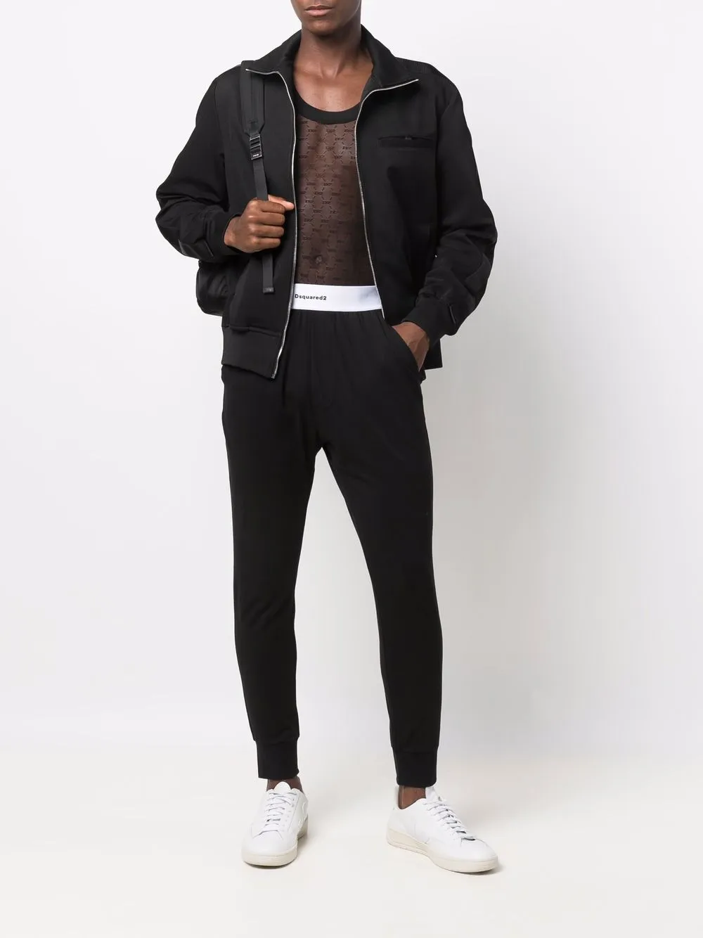фото Dsquared2 спортивные брюки с логотипом