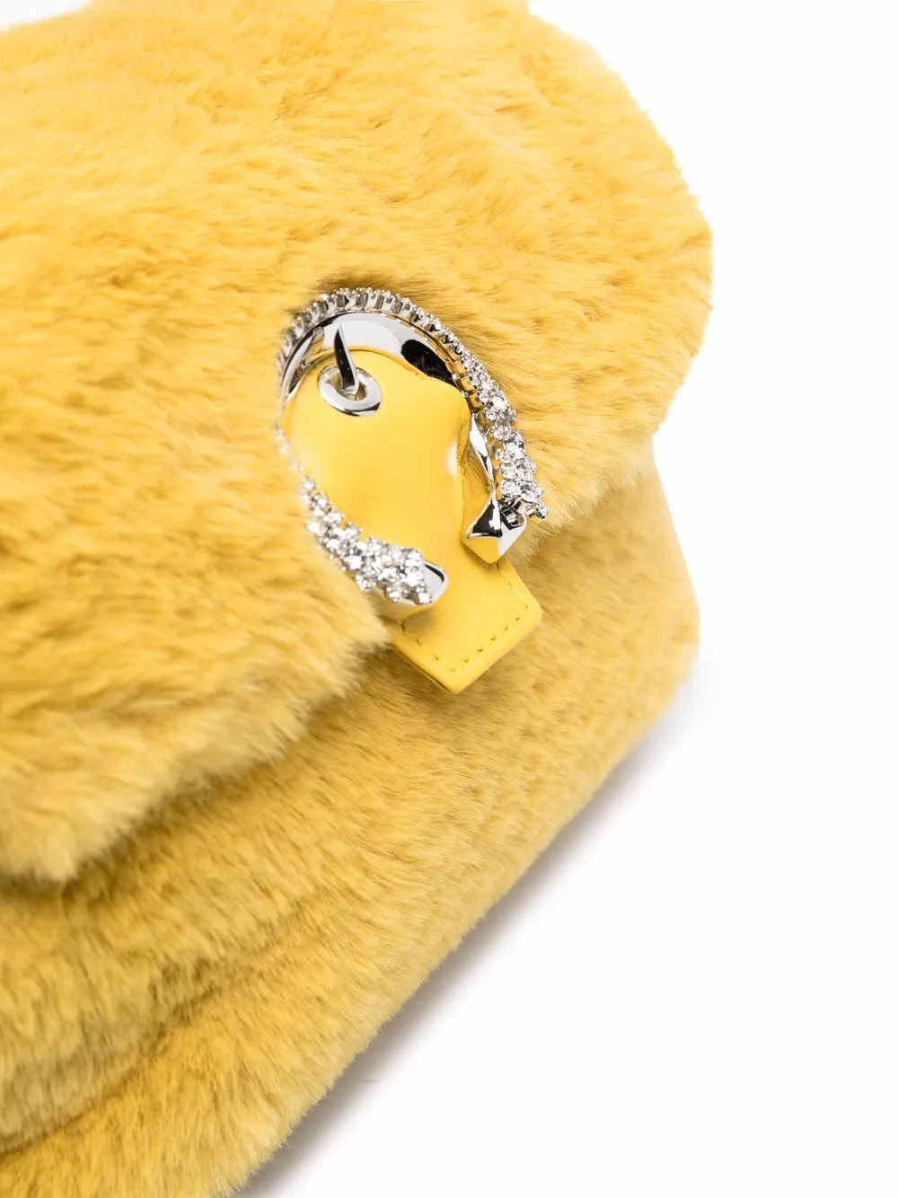 фото Jimmy choo сумка на плечо madeline из искусственного меха
