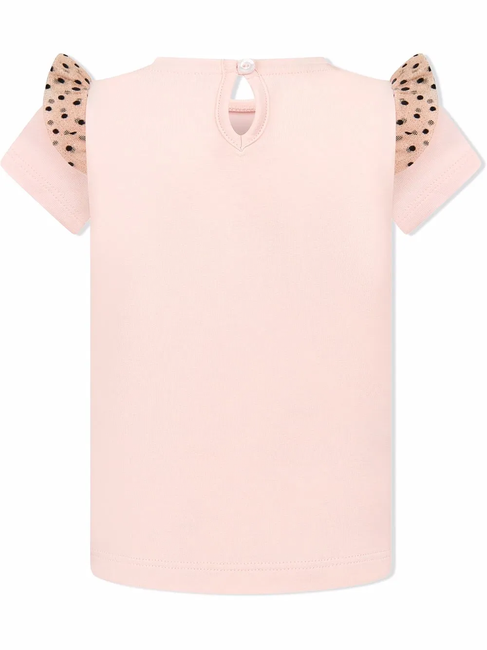 фото Aigner kids футболка с оборками и логотипом