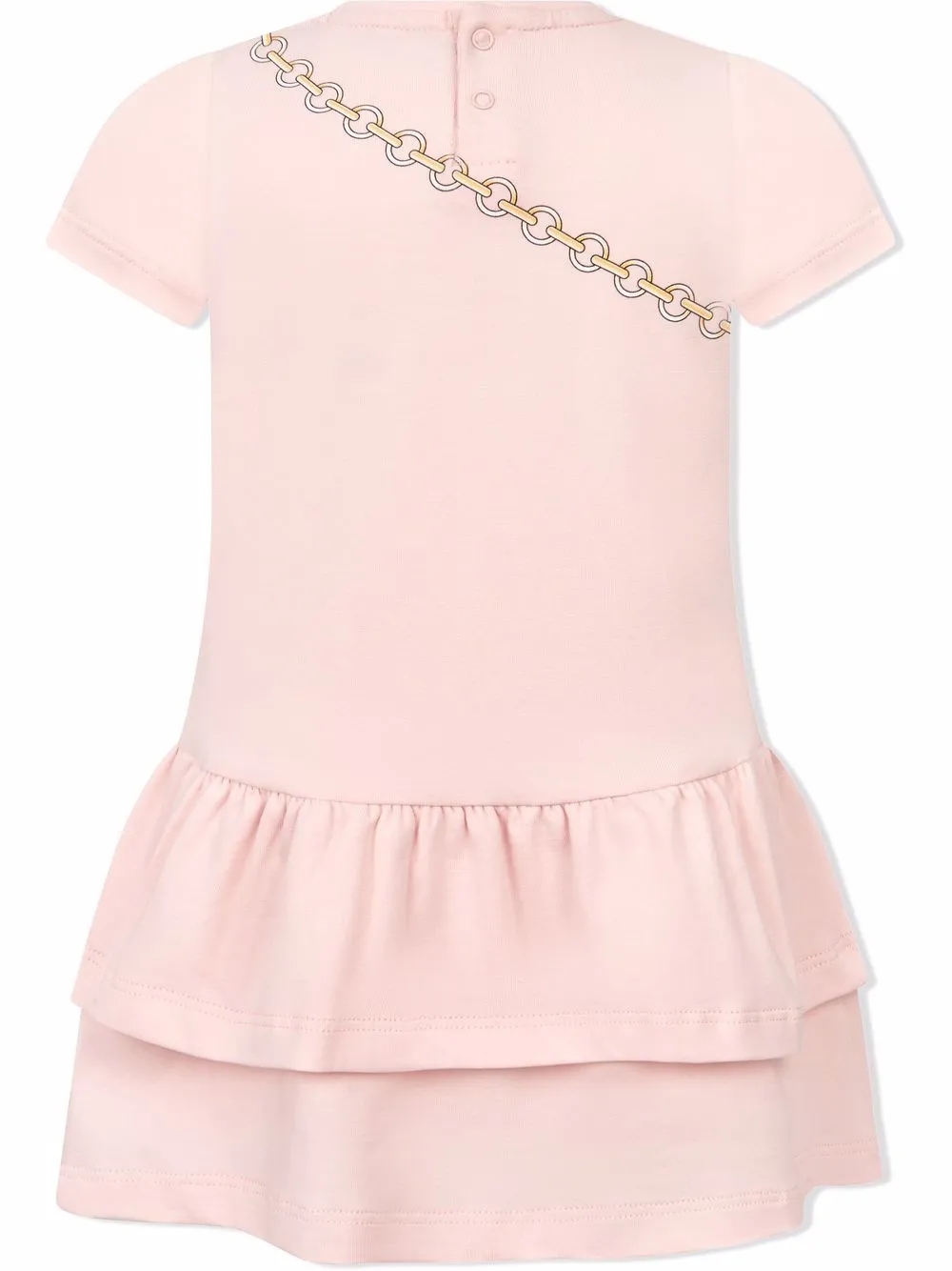 фото Aigner kids ярусное платье с принтом