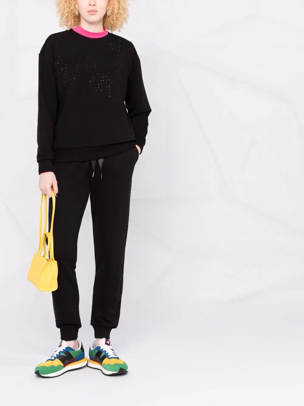фото Armani exchange толстовка с вышитым логотипом