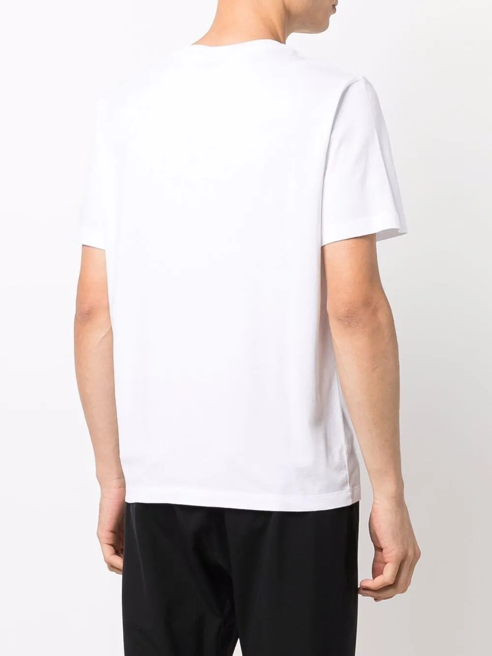 фото Moncler комплект футболок с нашивкой-логотипом