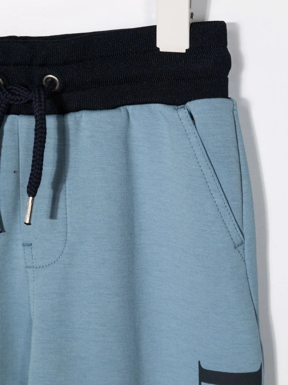 фото Lanvin enfant спортивные брюки в двух тонах