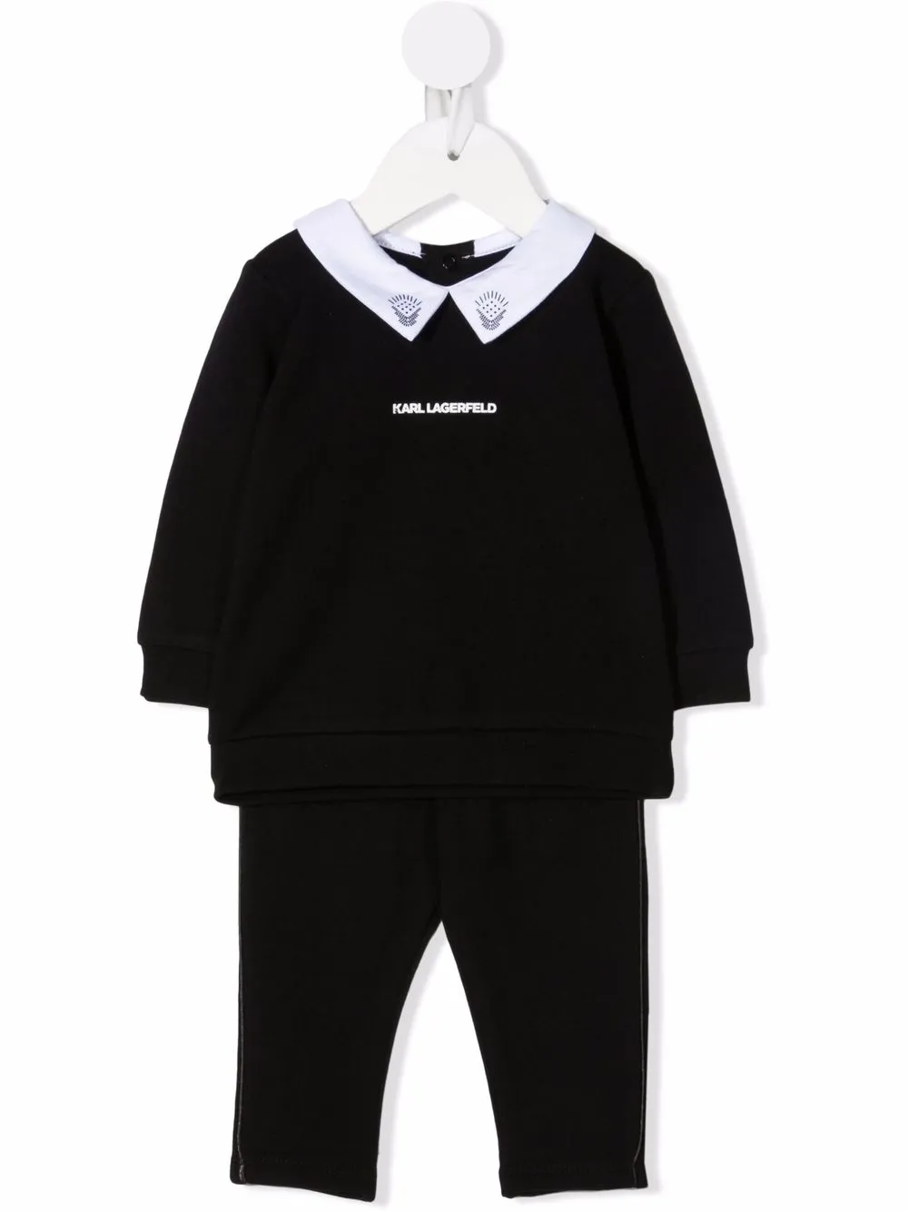 фото Karl lagerfeld kids спортивный костюм с воротником питер пэн