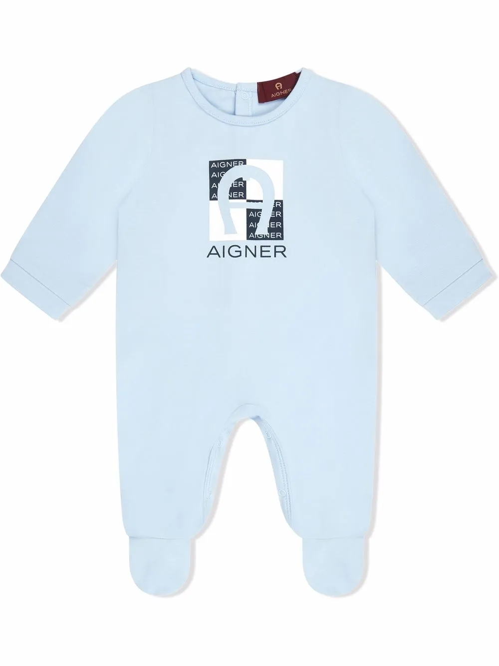 фото Aigner kids комбинезон для новорожденного с логотипом