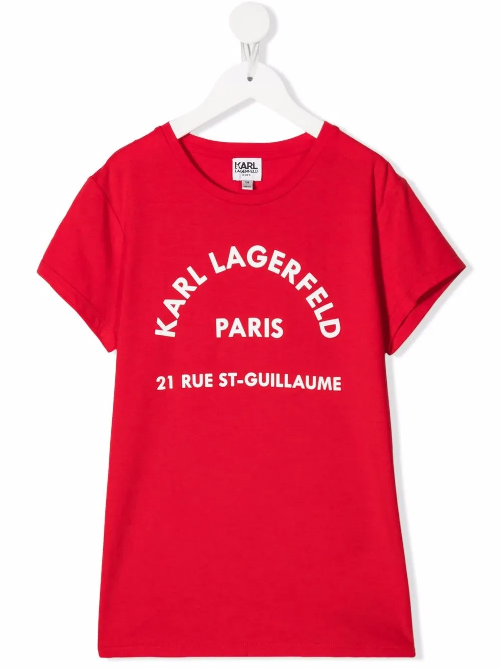 фото Karl lagerfeld kids футболка с логотипом