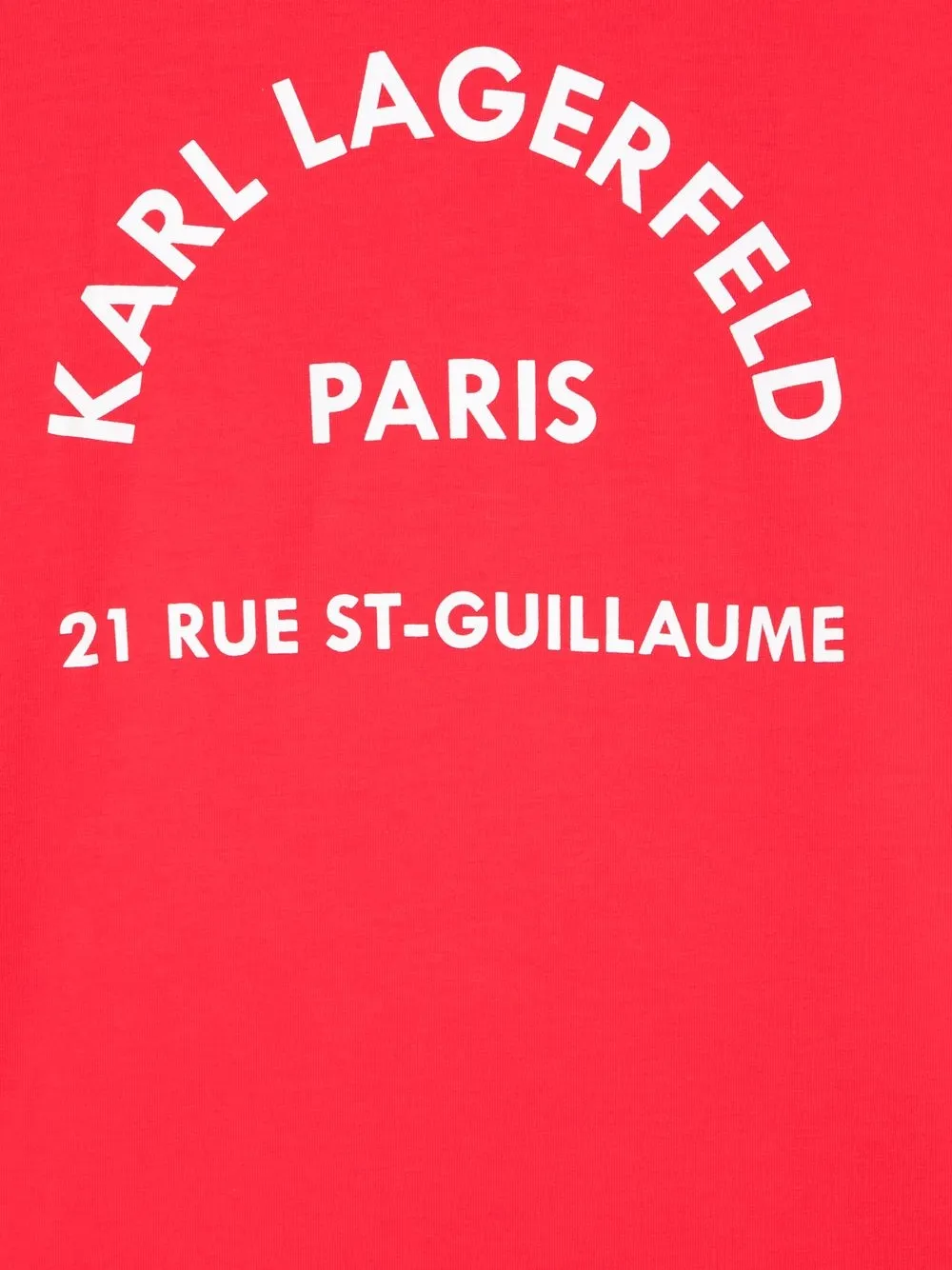 фото Karl lagerfeld kids футболка с логотипом