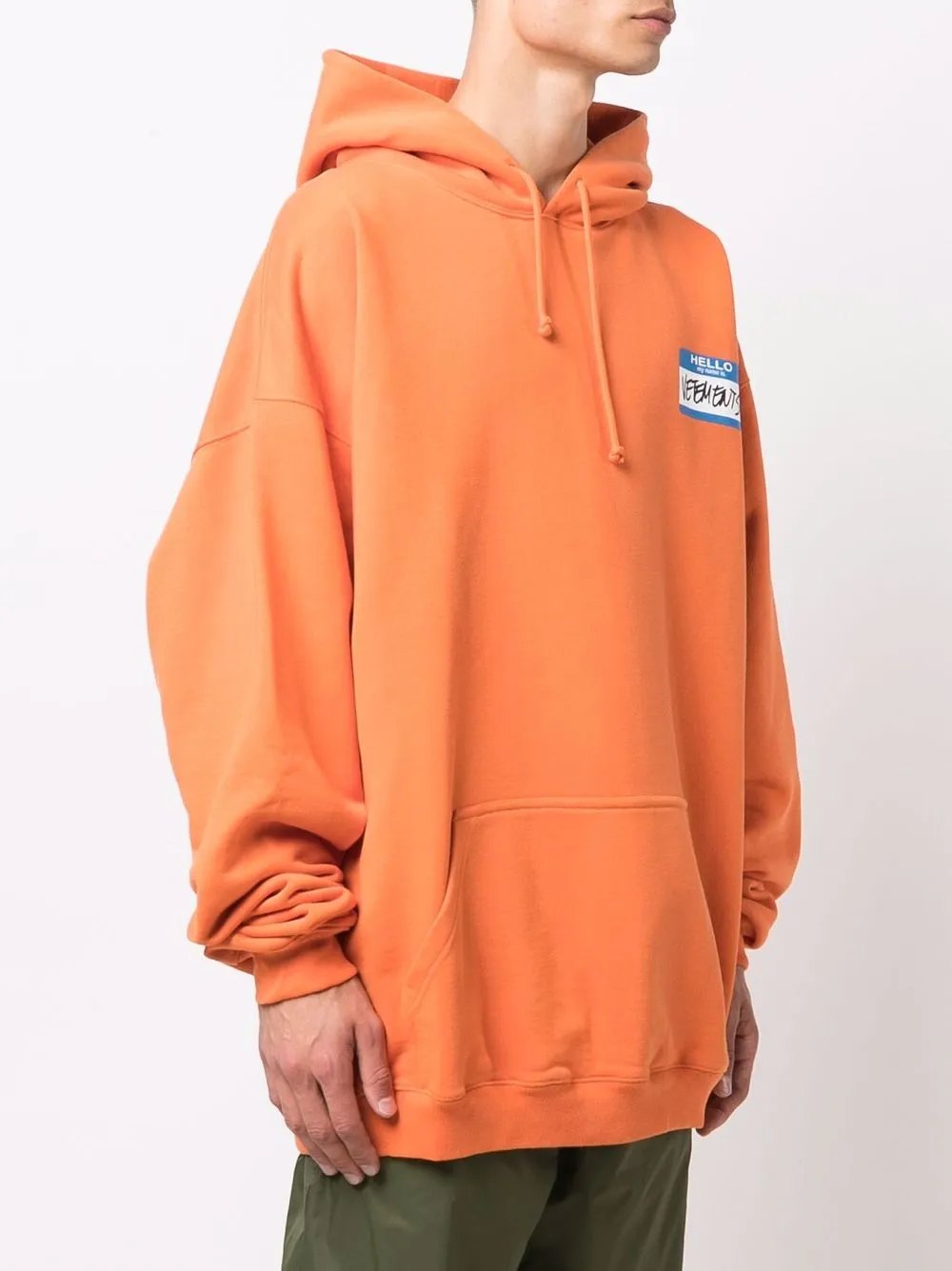 фото Vetements худи с графичным принтом
