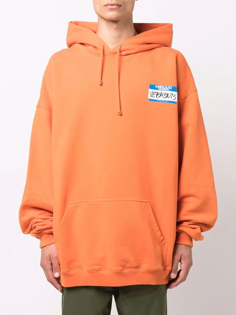 фото Vetements худи с графичным принтом