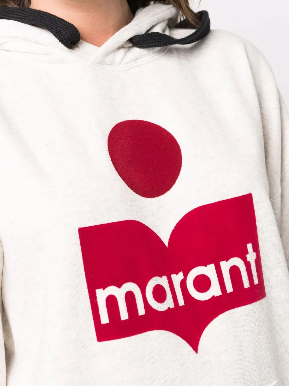 фото Isabel marant étoile худи mansel с логотипом
