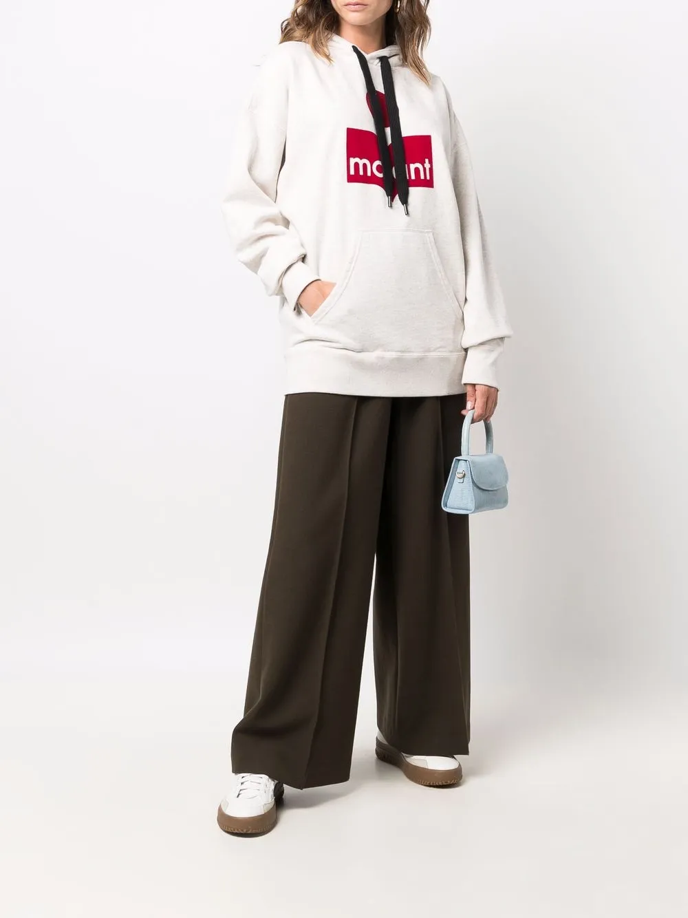 фото Isabel marant étoile худи mansel с логотипом