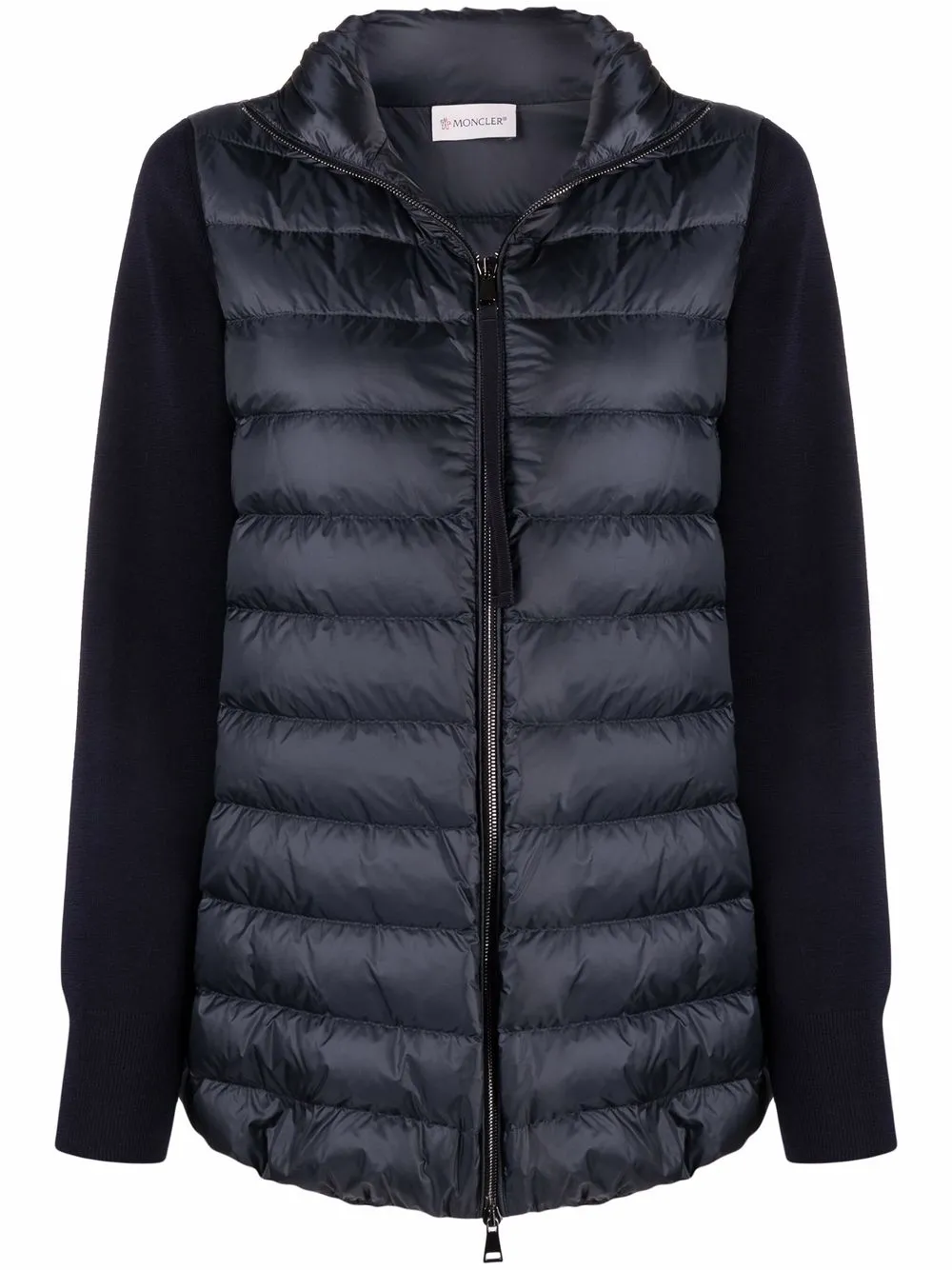 фото Moncler пуховик со вставками