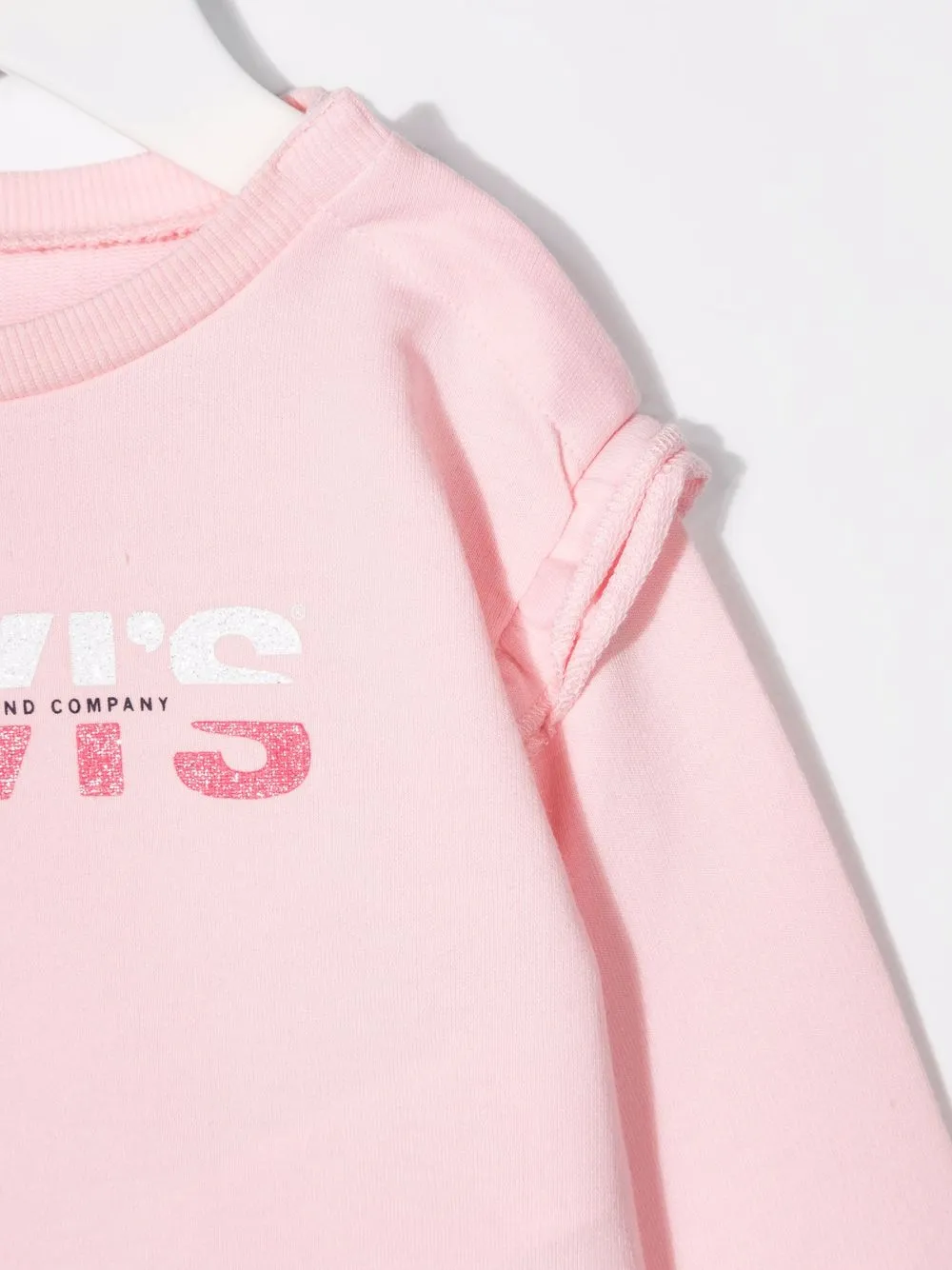 фото Levi's kids толстовка с круглым вырезом и логотипом