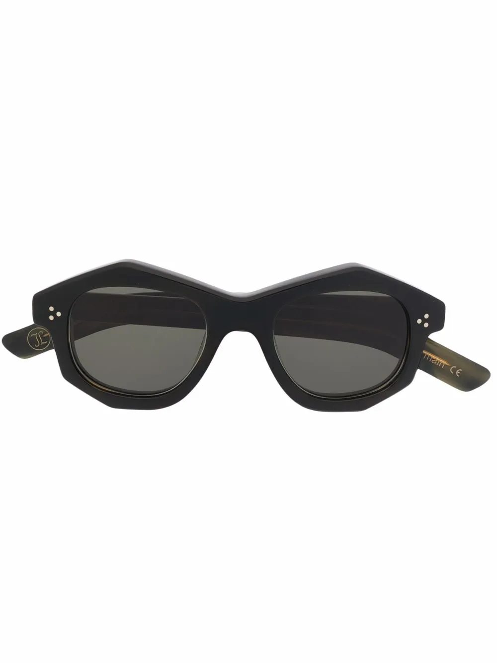 фото Lesca солнцезащитные очки dada в геометричной оправе