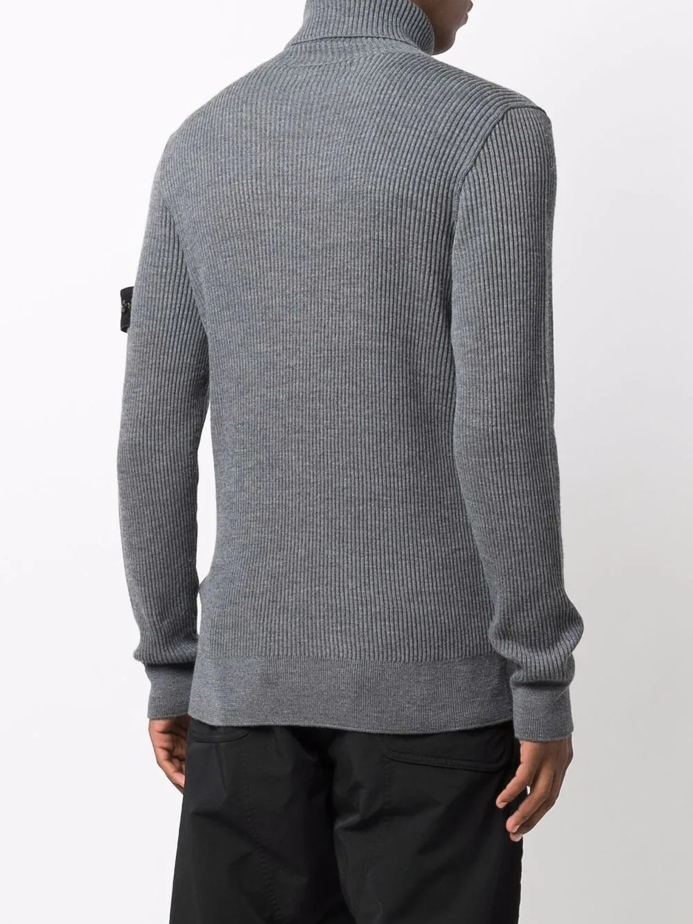 фото Stone island водолазка с нашивкой-логотипом