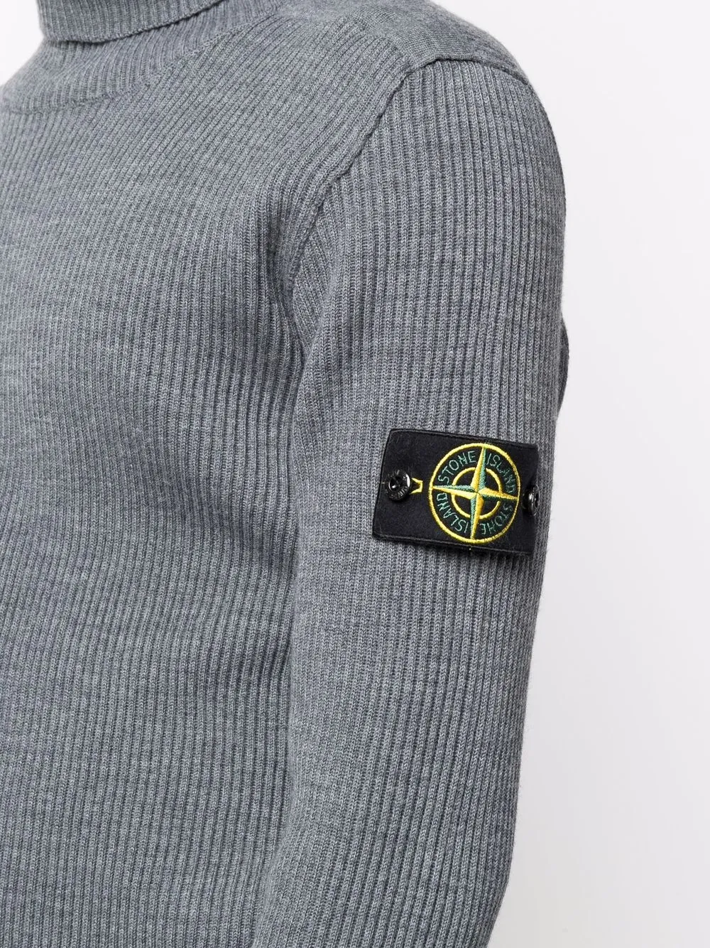 фото Stone island водолазка с нашивкой-логотипом