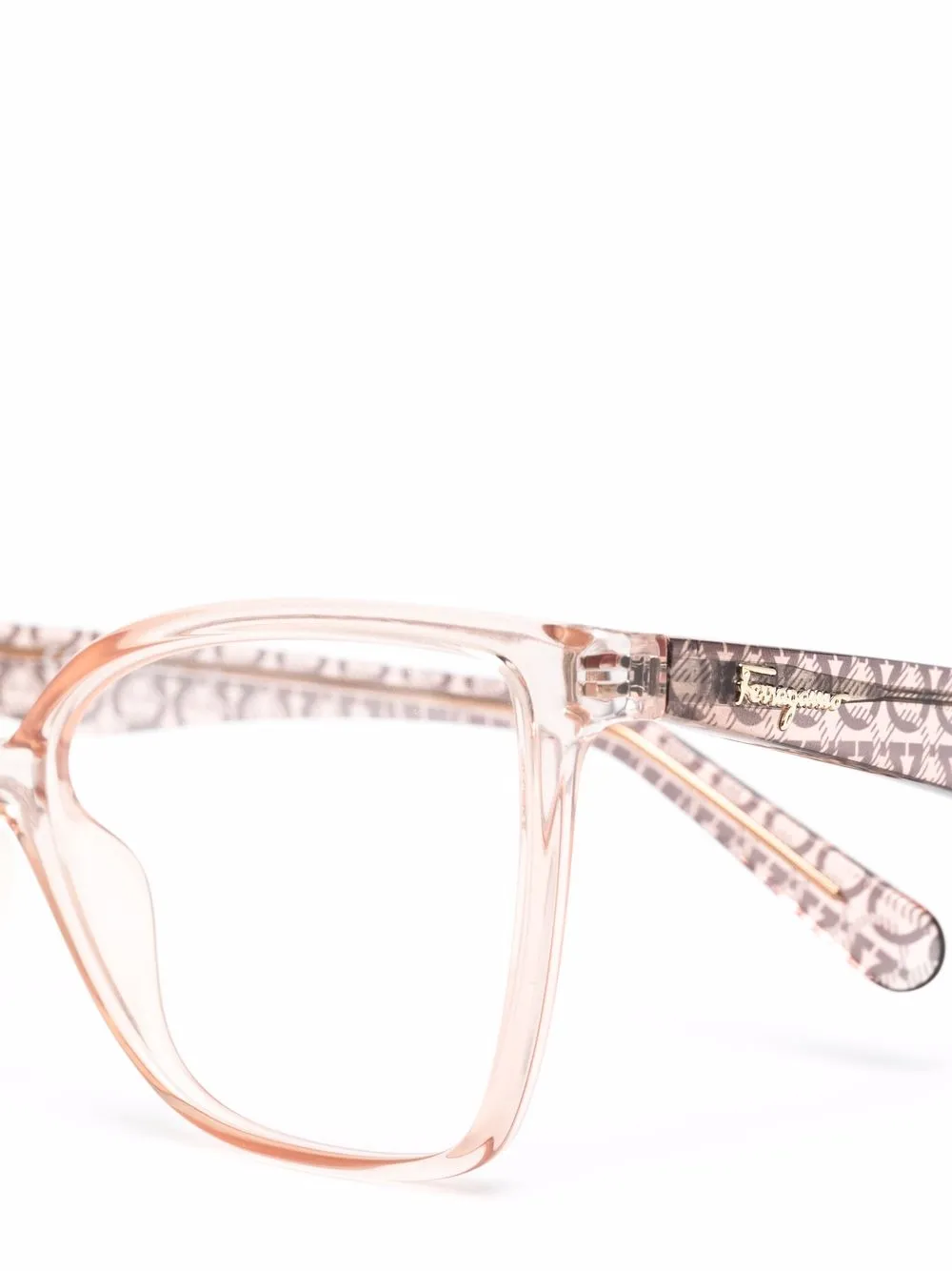 фото Salvatore ferragamo eyewear очки с монограммой