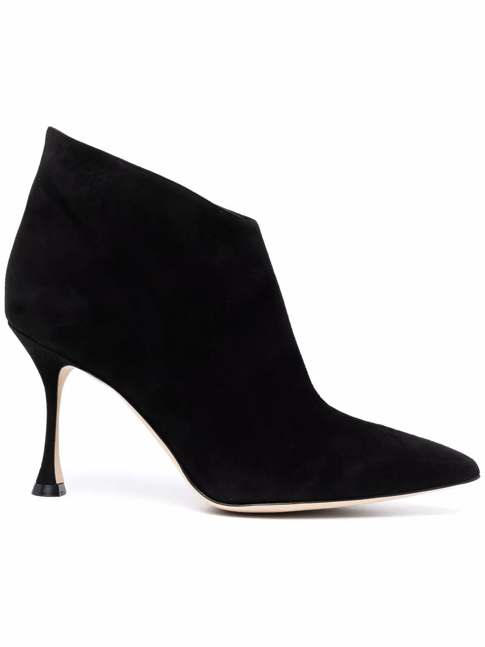 фото Manolo blahnik ботильоны с заостренным носком