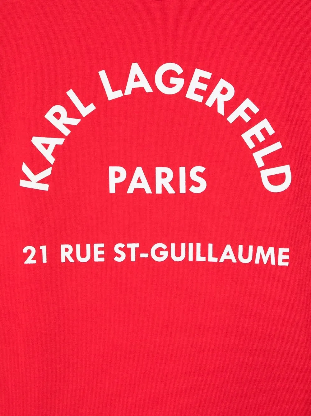 фото Karl lagerfeld kids футболка с логотипом