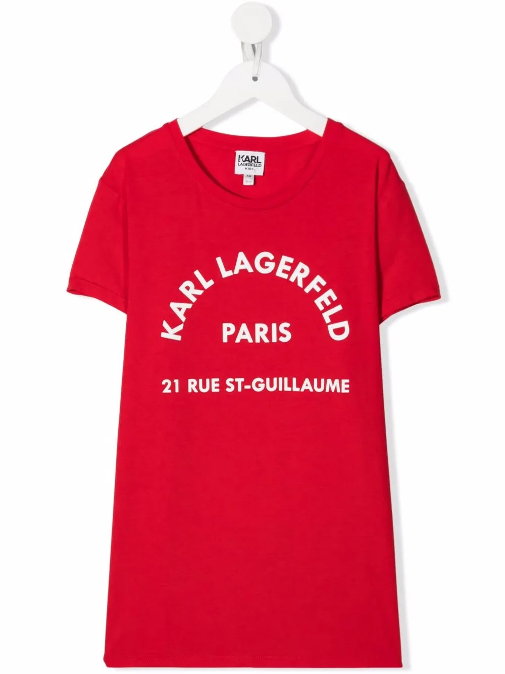 фото Karl lagerfeld kids футболка с логотипом